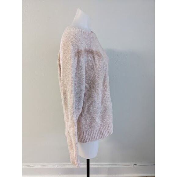 Lavie Womens Sz XL Knit Sweater Pullover Light Pink Wool Nylon Blend Crew Neck - Picture 6 of 10